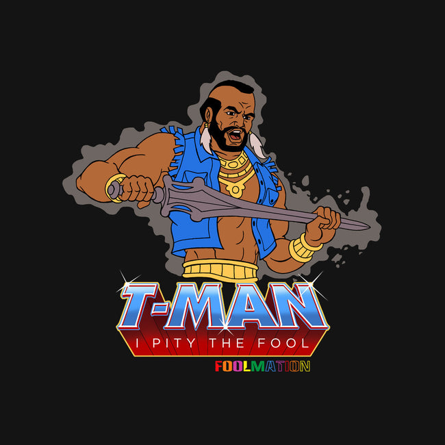 T-Man-none polyester shower curtain-tomkurzanski