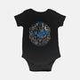 To Boldly Go-baby basic onesie-dmh2create