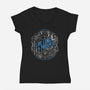 To Boldly Go-womens v-neck tee-dmh2create