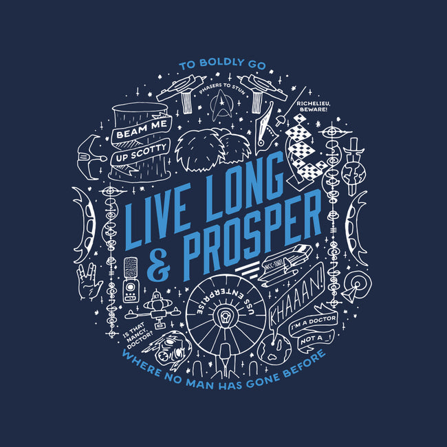 To Boldly Go-womens racerback tank-dmh2create