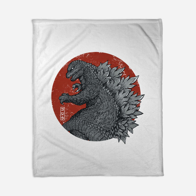 Tokyo Kaiju-none fleece blanket-pigboom