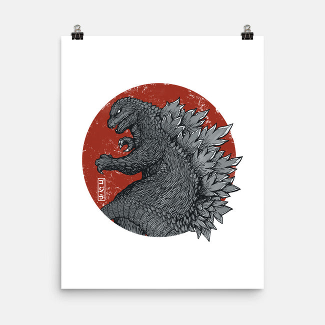 Tokyo Kaiju-none matte poster-pigboom