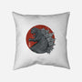 Tokyo Kaiju-none removable cover w insert throw pillow-pigboom