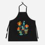 Tokyo Zoo-unisex kitchen apron-DinoMike