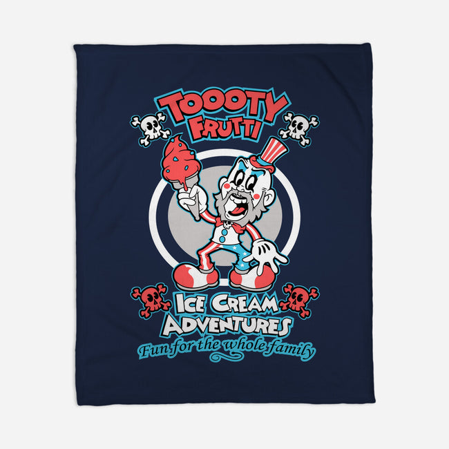 Toooty Frutti-none fleece blanket-JakGibberish