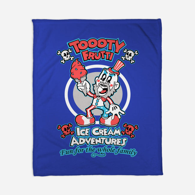 Toooty Frutti-none fleece blanket-JakGibberish