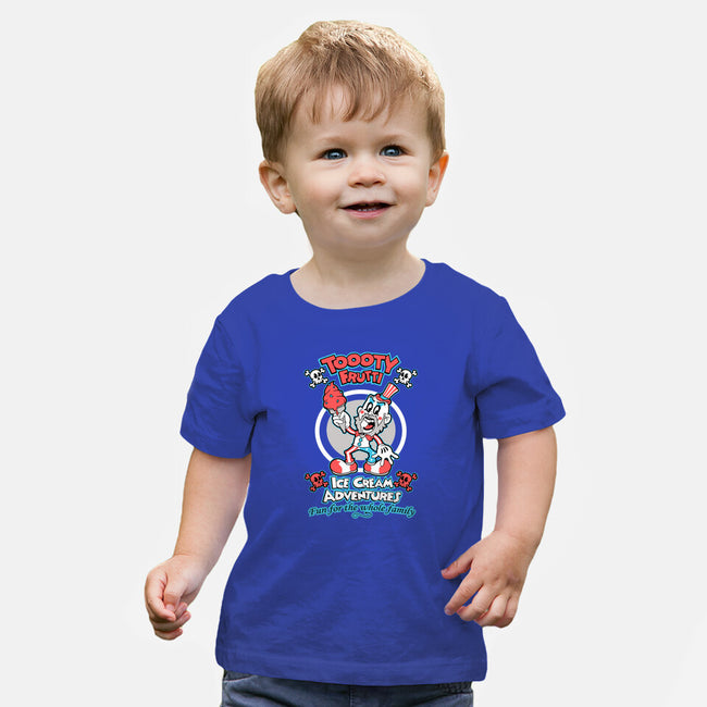 Toooty Frutti-baby basic tee-JakGibberish