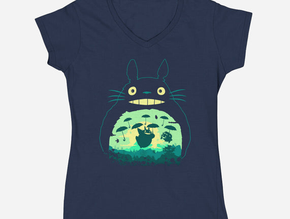Totoro and His Umbrella