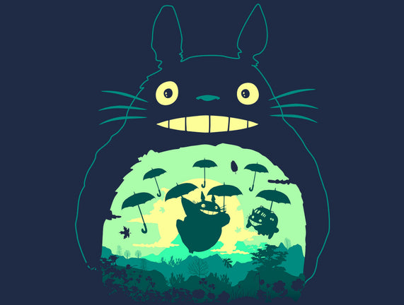 Totoro and His Umbrella