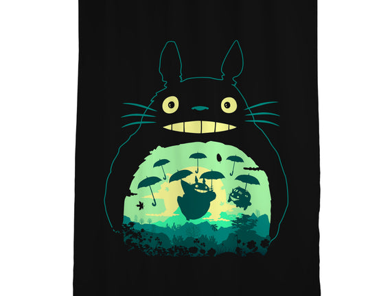 Totoro and His Umbrella