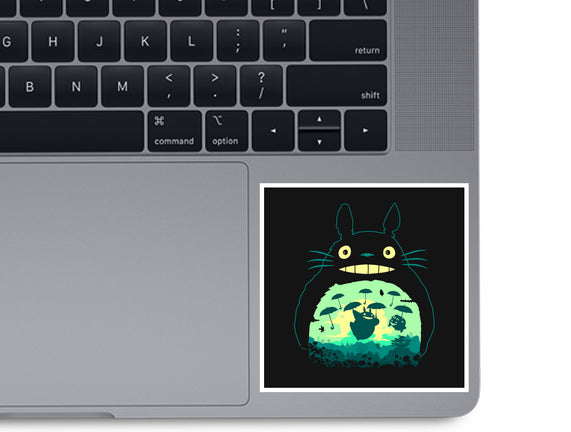 Totoro and His Umbrella