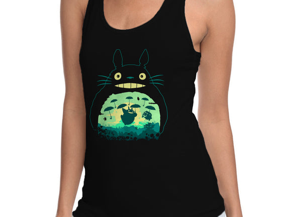 Totoro and His Umbrella