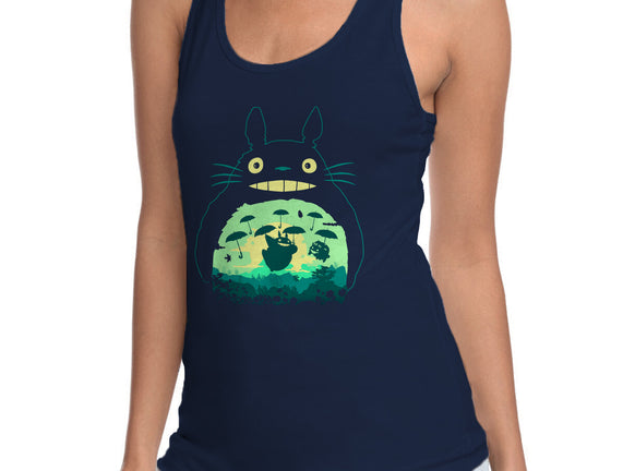 Totoro and His Umbrella