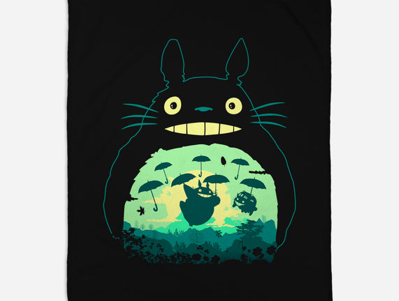 Totoro and His Umbrella