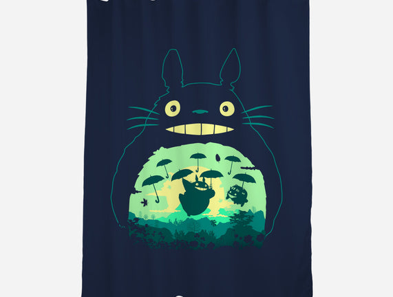 Totoro and His Umbrella