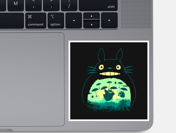 Totoro and His Umbrella