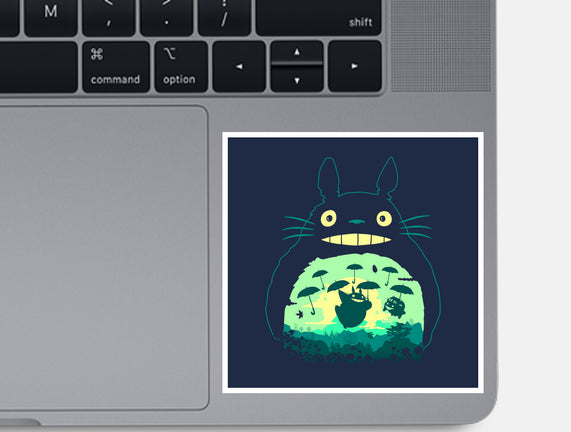 Totoro and His Umbrella