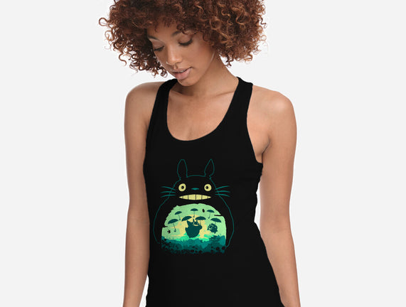 Totoro and His Umbrella