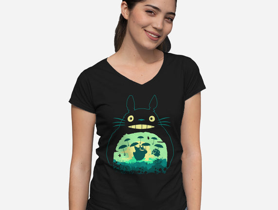 Totoro and His Umbrella