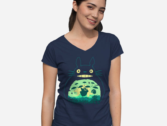 Totoro and His Umbrella