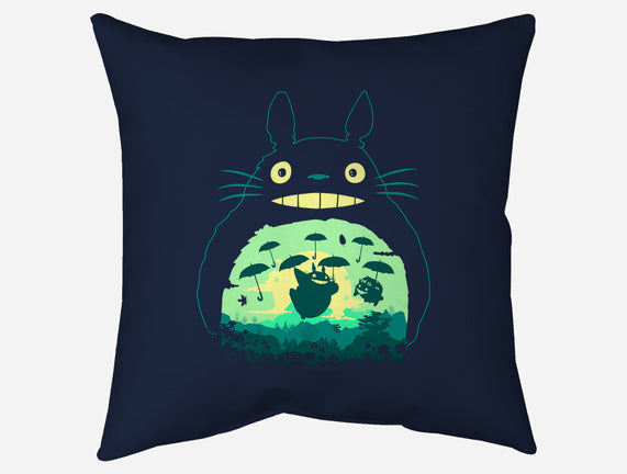 Totoro and His Umbrella