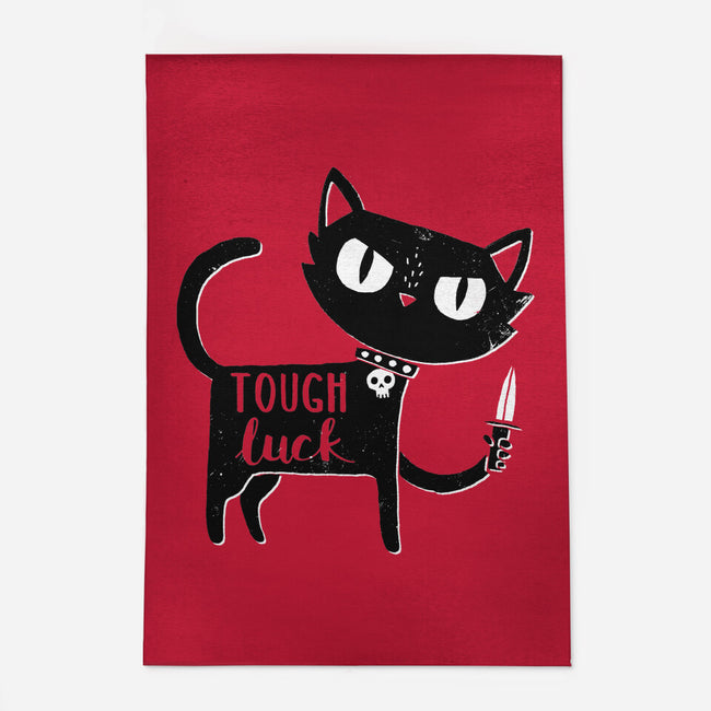 Tough Luck-none indoor rug-DinoMike