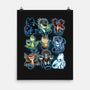 Trained Dragons-none matte poster-alemaglia