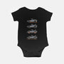 Transport Through Time-baby basic onesie-mauru