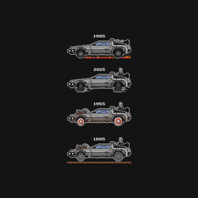 Transport Through Time-baby basic onesie-mauru