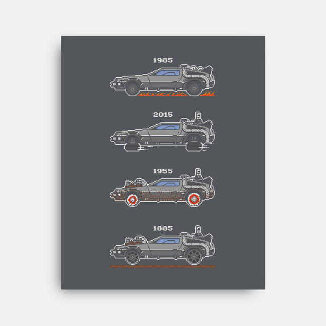 Transport Through Time-none stretched canvas-mauru