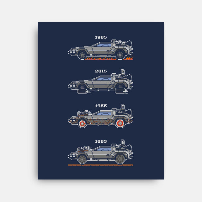 Transport Through Time-none stretched canvas-mauru