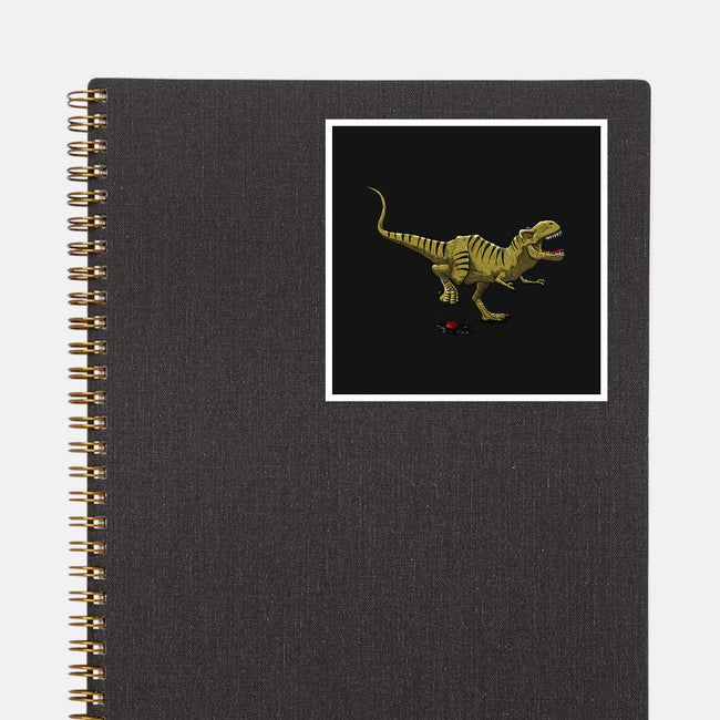 T-Rex-none glossy sticker-ducfrench