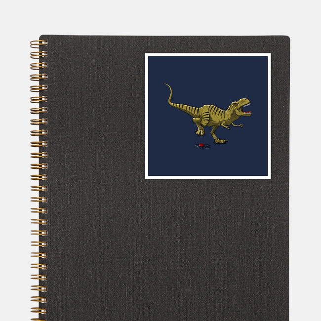 T-Rex-none glossy sticker-ducfrench