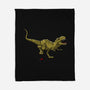 T-Rex-none fleece blanket-ducfrench