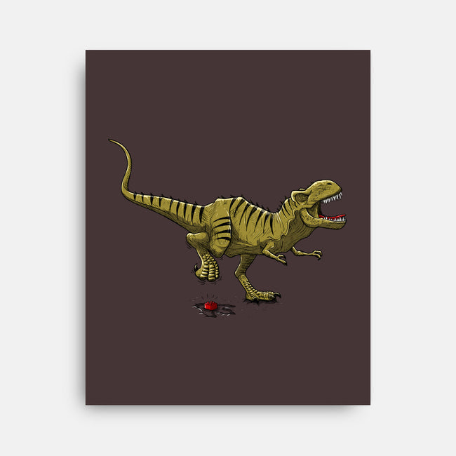 T-Rex-none stretched canvas-ducfrench