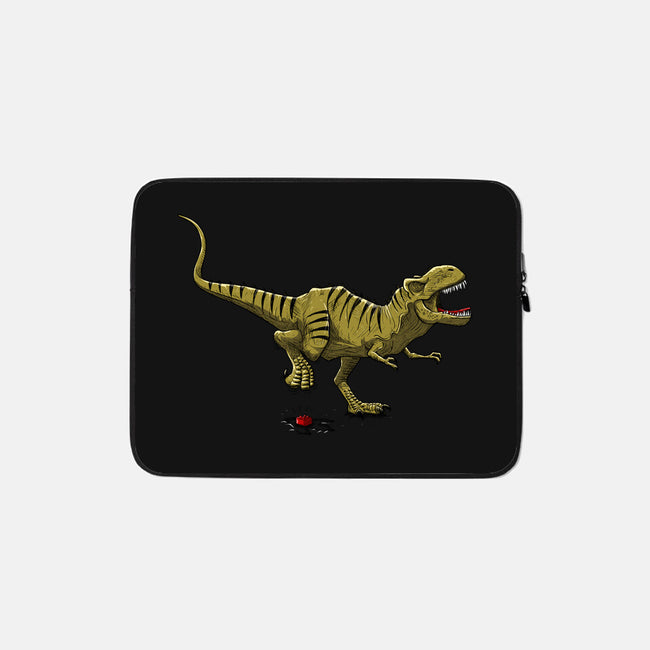 T-Rex-none zippered laptop sleeve-ducfrench