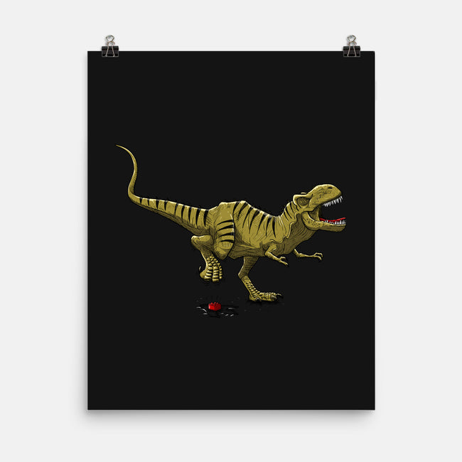T-Rex-none matte poster-ducfrench