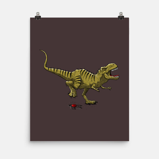 T-Rex-none matte poster-ducfrench