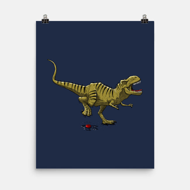 T-Rex-none matte poster-ducfrench