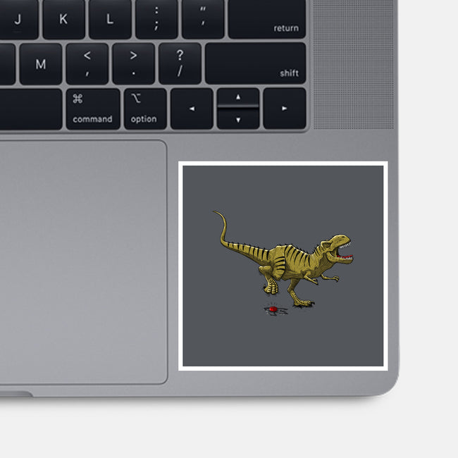 T-Rex-none glossy sticker-ducfrench