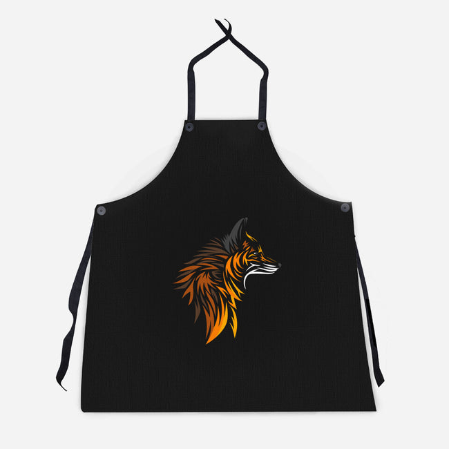 Tribal Fox-unisex kitchen apron-albertocubatas
