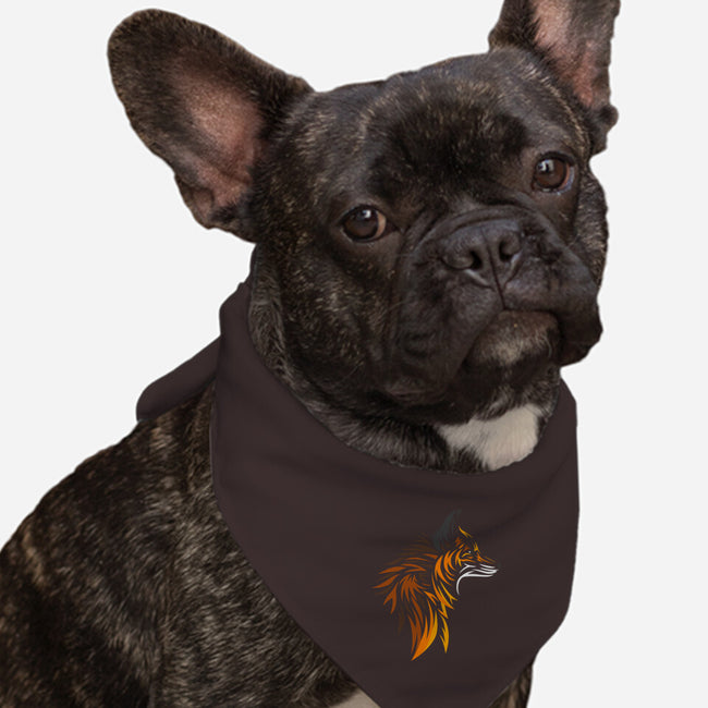 Tribal Fox-dog bandana pet collar-albertocubatas