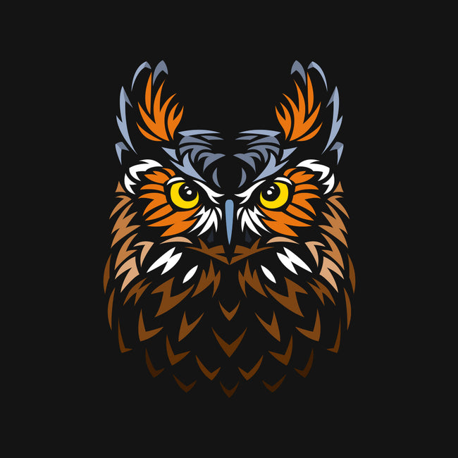 Tribal Owl-baby basic onesie-albertocubatas