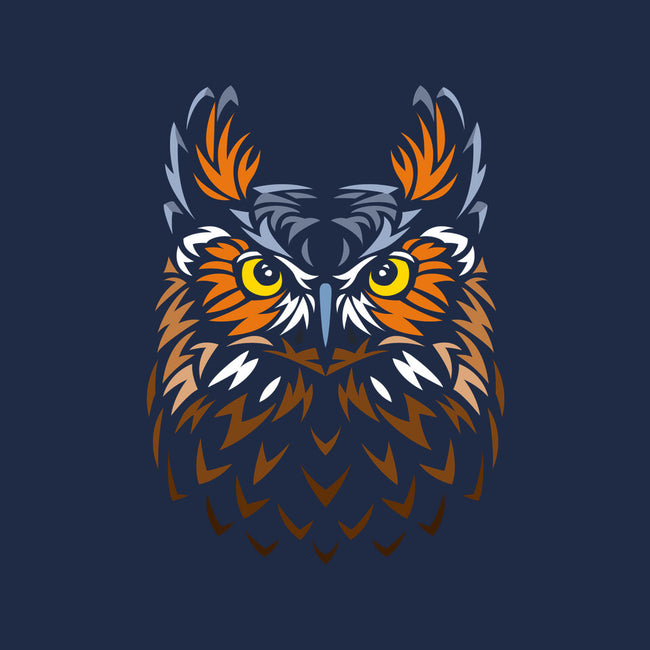 Tribal Owl-none fleece blanket-albertocubatas