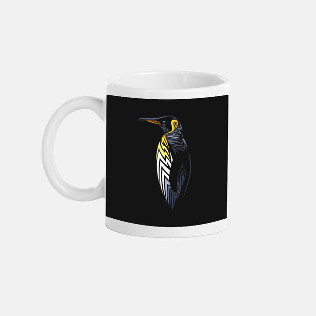 Tribal Penguin-none glossy mug-albertocubatas