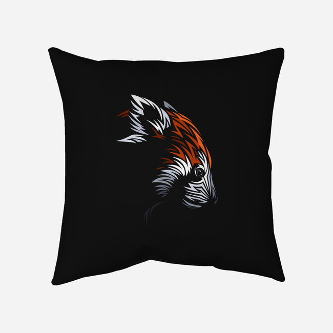 Tribal Red Panda-none removable cover w insert throw pillow-albertocubatas