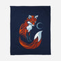 Tribal Tail Fox-none fleece blanket-albertocubatas