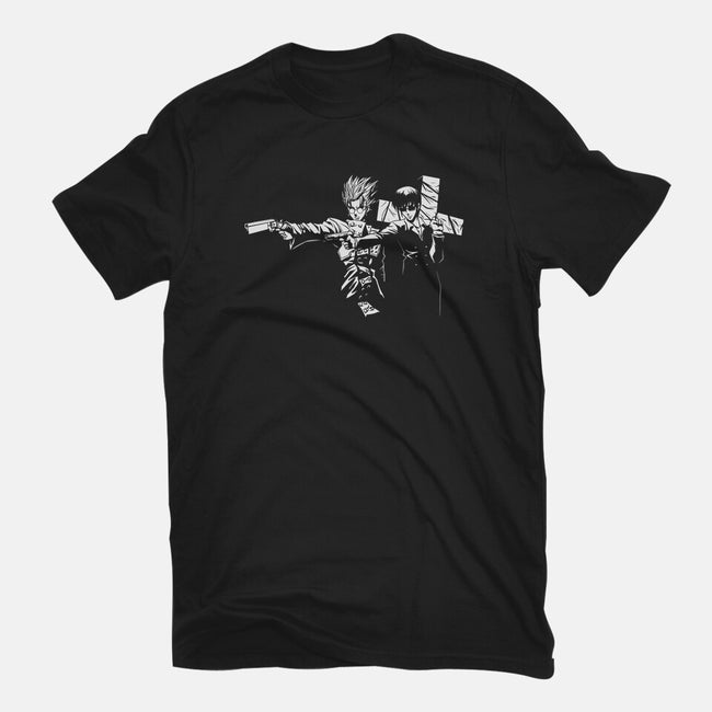 Trigun Fiction-unisex basic tee-Coinbox Tees