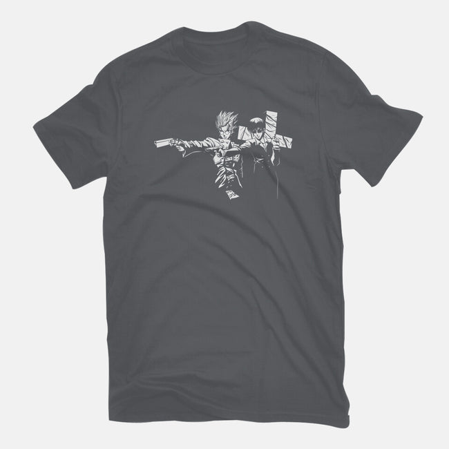 Trigun Fiction-unisex basic tee-Coinbox Tees