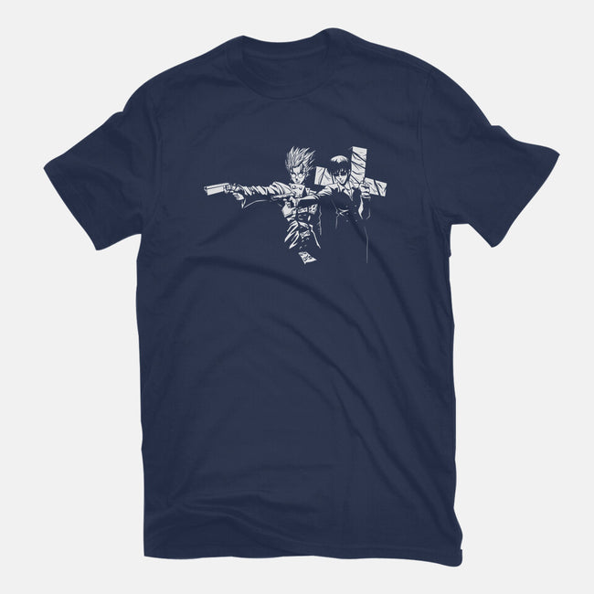 Trigun Fiction-unisex basic tee-Coinbox Tees